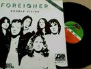 Foreigner-Double vision-LP Mexico Promo Radio Unique Cover PS Atlantic