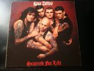 ROSE TATTOO SCARRED FOR LIFE LP RECORD GERMANY VG++