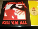 lp 33t Metallica - Kill Em All  special edt disque couleur