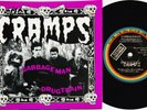 The Cramps - Garbageman / Drug Train RARE US 1980 I.R.S. Records IR 9014 MINT