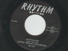BLUES ROCK bw ROCKABILLY -LITTLE WILLIE LITTLEFIELD - MISTREATED - HEAR - RHYTHM