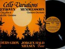 DLP 8039 HALF SPEED- ANDERS GRÖN Beethoven MENDELSSOHN Cello Variations LP NM 83