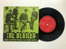 Beatles SHE LOVES YOU / I'LL GET YOU 1963 Parlophone Sweden Olive Green VG/VG