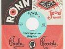 JOHN FRED RARE 1964 GARAGE 45 HEAR  LENNE / YOU'RE MAD AT ME +company sleeve