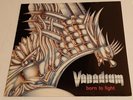 VANADIUM - BORN TO FIGHT LP VINYL - ITALIAN HEAVY METAL PINO SCOTTO