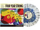 Four Year Strong Some of You Will Like This Blue Jay in Clear W/ Silver Splatter