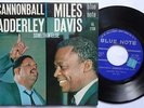 CANNONBALL ADDERLEY Somethin Else MILES DAVIS BLUE NOTE JAZZ PIC SLEEVE EP