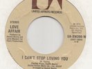 NORTHERN -- LOVE AFFAIR -- I CAN'T STOP LOVING YOU / TO MAKE YOU LOVE ME
