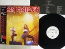 IRON MAIDEN RUNNING FREE EMI S14-120 JAPAN OBI PROMO VINYL 12