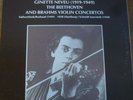GINETTE NEVEU / BEETHOVEN & BRAHMS violin concertos -RAVEL - CHAUSSON / RR 550