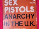 Sex Pistols Anarchy In The UK 1976 belgian EMI. Rare Punk