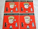 RARE LE DISQUE ANIMÉ TEDDY - 4 DISQUES 78 TOURS - DIFFÉRENTS TITRES ENFANTS