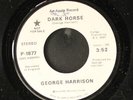 GEORGE HARRISON: dark horse / mono APPLE 7