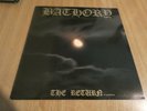 BATHORY - THE RETURN - + PRINTED INNER - SWEDISH ISSUE BMLP 666 - VERY GOOD