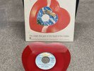 Bobby Caldwell What You Won't Do For Love Heart-Shaped Record 45 rpm Red Vinyl