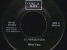 CRITICAL MASS Silver Screen 1978 Near Mint Garage Punk Never played Private 45