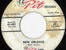 PIT MEN New Orleans / Earthy Rare Texas Garage Soul Surf Guitar Rocker 45 hear