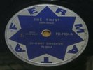 CHUBBY CHECKER 1961 “THE TWIST/LET´S TWIST AGAIN” 10” UNIQUE  78 RPM BRAZIL