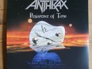 Anthrax Persistence of Time Ltd Ed Quad Orange/Black Vinyl LP Island B0018963-01