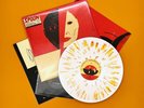 SPOON Lucifer On The Sofa CREAM W/ ORANGE SPLATTER Vinyl DINKED Signed