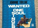 Johnnie Taylor Wanted One Soul Singer Original 1967 Stax Vinyl Record Album LP