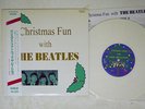 BEATLES CHRISTMAS FUN WITH DUKPORT MFPM-86Y51 JAPAN OBI WHITE VINYL 10