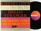 Barbara Lewis - Hello Stranger LP - Atlantic Mono