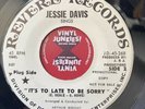 Jessie Jesse Davis 45 There's Room For Me REVERE rare promo northern soul HEAR