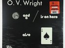 O.V. Wright - A Nickel & A Nail & Ace Of Spades LP - RGM Blue Wax Reissue SEALED