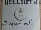 LP Rock: HELLOWEEN - I Want Out - White Label - Maxi/EP - Germany Mega-Rarität