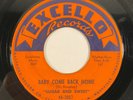 Excello 2087 Sugar And Sweet - Baby Come Back Home / I'll Be Good 7