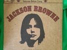 JACKSON BROWNE LP S/T (Saturate) 1972 white label, burlap cover NM Mint