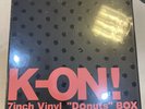 K-ON 7 inch Vinyl Donuts Box Japan Anime Cute Girl 45s Records Box Set Sealed