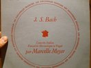 [audio in description] BACH MARCELLE MEYER - Discophiles Français DF 13 - Piano