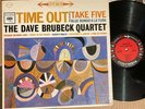 THE DAVE BRUBECK QUARTET - TIME OUT - 6-EYE COLUMBIA LP vinyl stereo VG+/VG cbs