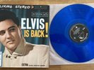 Elvis Is Back  by Elvis Presley Friday Music Blue Vinyl LP 2017 US