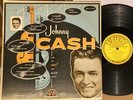 JOHNNY CASH - WITH HIS HOT AND BLUE GUITAR - ORIGINAL SUN LP vinyl record VG/VG-