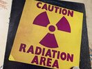 Area caution radiation area lp ita 1974
