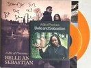 SIGNED Belle and Sebastian - A Bit of Previous Signed ORANGE LP + 7” Autographed