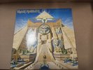 IRON MAIDEN POWERSLAVE 1984 LP SJ-12321 STERLING PRESS TEXTURED COVER EX/EX