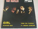 THE BEATLES - Girl / Nowhere Man SPAIN press EP Smoking PS unique DSOE 16.690 EX