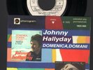 JOHNNY HALLYDAY DOMENICA DOMANI+LITTLE TONY-HOTLEGS EP PROMO cover print test