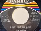 FRANK BEVERLY If That's What You Wanted/Love RARE NORTHERN SOUL 45 VG+ *hear*