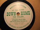 RALPH SUTTON Ragtime Piano THE VILLAIN/ Cataract Rag Down Home RECORD 7