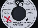 BOBBY FULLER: our favorite martian / those memories of you DONNA 7