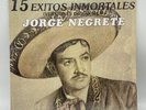 Jorge Negrete 15 Exitos Lp Record Vinyl Vg+ 12” 33 rpm Mariachi