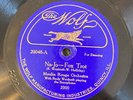 WOLF 2000  MOULON ROUGE ORCH Na-Jo rare label 1920s 78rpm ( Quincy, Illinois) E+
