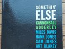 OG BLUE NOTE 1595 Cannonball Adderley Miles Davis Art Blakey SOMETHIN' ELSE MONO