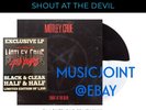 Motley Crue Shout At The Devil LP NEW Colored Vinyl Black /Clear ONLY 1250 MADE