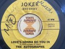 The Autographs Love’s Gonna Do You In/Hot Summer Day Joker Northern Soul 45 Hear